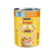 Purina Friskies Pate With Chicken & Vegetables Wet Cat Food 400gm