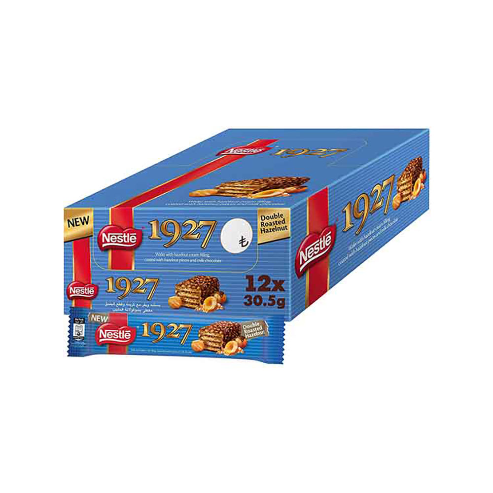Nestle 1927 Double Roasted Hazelnut Wafer 33Gx12