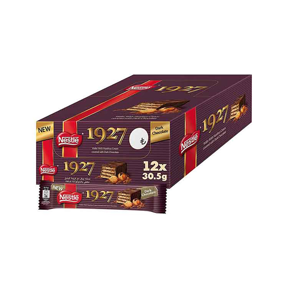 Nestle 1927 Dark Chocolate Wafer 30.5Gx12