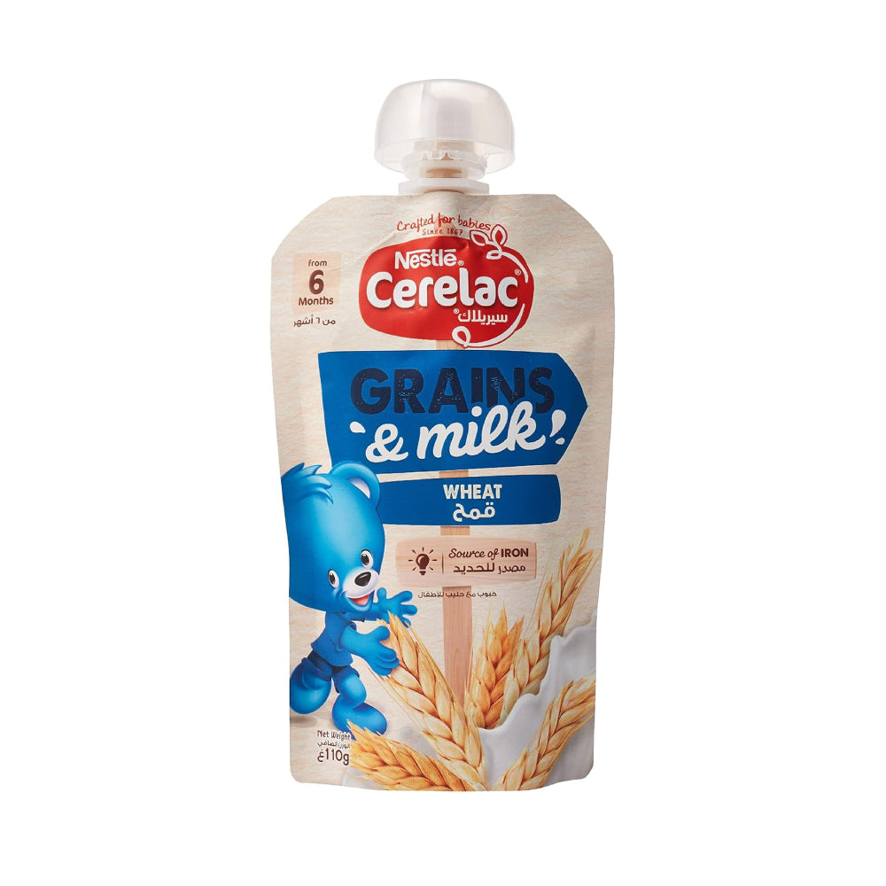 Cerelac Grains & Milk Wheat Baby Food 110gm