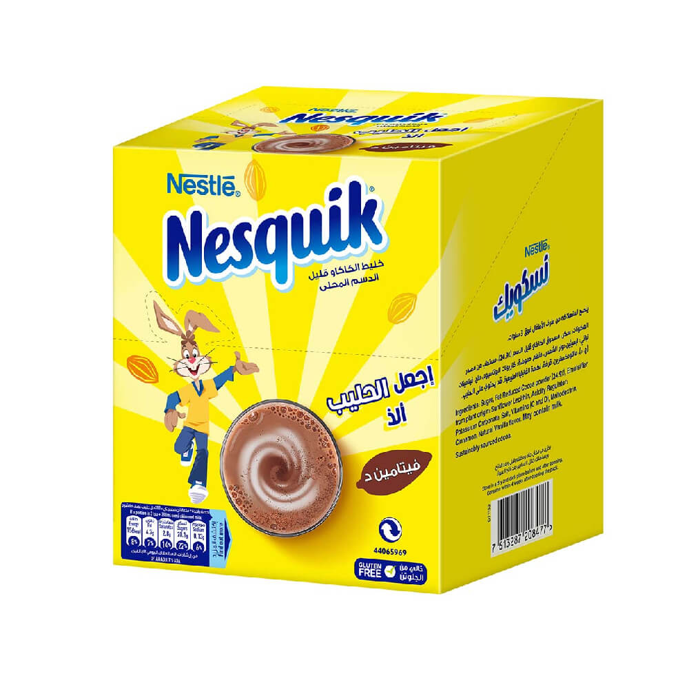 Nestle Nesquik Chocolate Powder Sachet 32x13.5gm