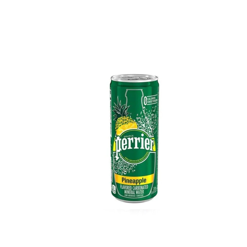 Perrier Sparkling Water Pineapple Slim Can 250ml