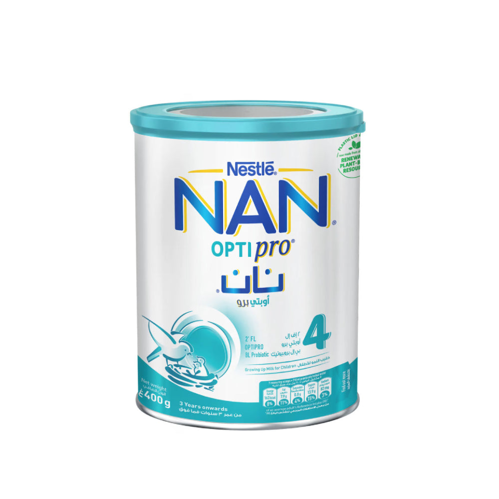Nestle NAN Optipro 4 Growing Up Milk Children With Iron 400gm