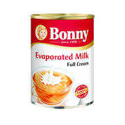 Bonny Evaporated Milk Full Cream 410gm