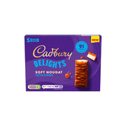 Cadbury Delights Soft Nougat Salted Caramel Chocolate 110g