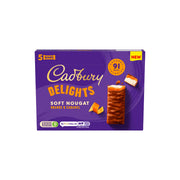 Cadbury Delights Soft Nougat Orange & Caramel Chocolate 110g