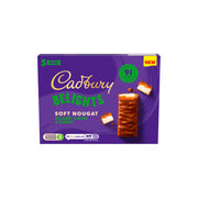 Cadbury Delights Soft Nougat Hazelnut & Caramel Chocolate 110g