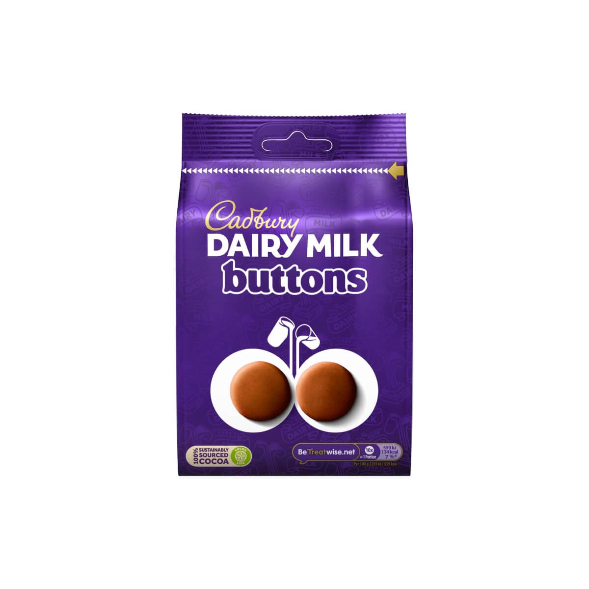 Cadbury Dairy Milk Giant Buttons Chocolate 85g