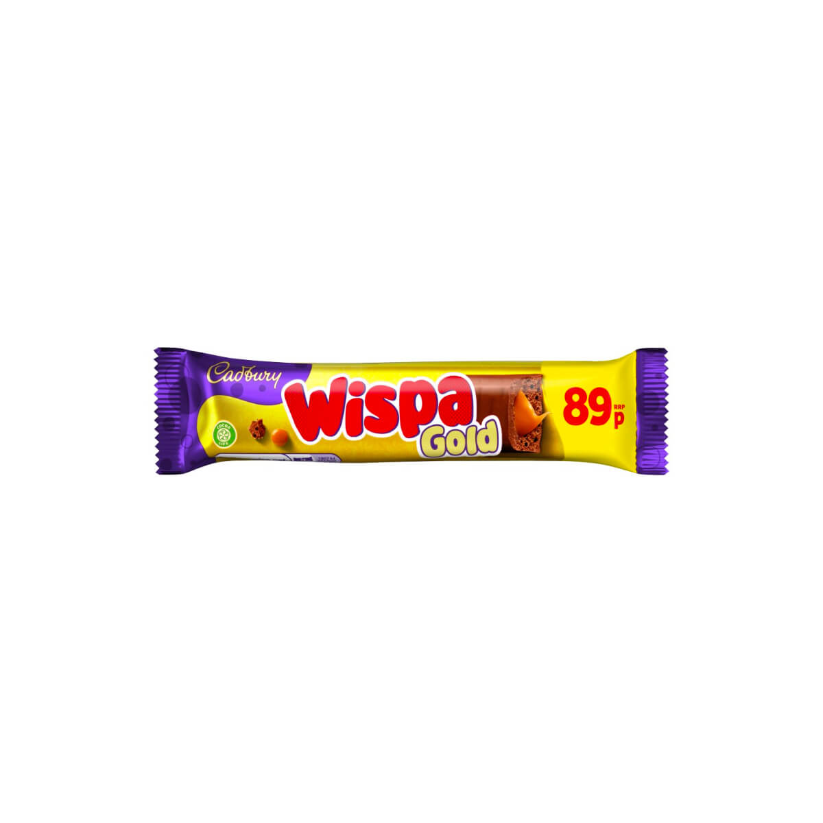 Cadbury Wispa Gold Caramelized Milk Chocolate 48g