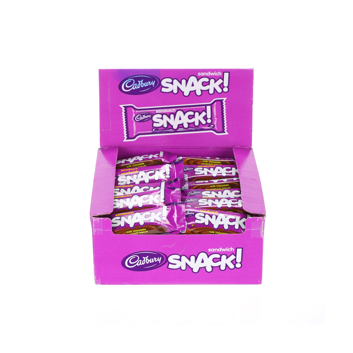 Cadbury Snack Milk Chocolate Sandwich Biscuit 60x22g