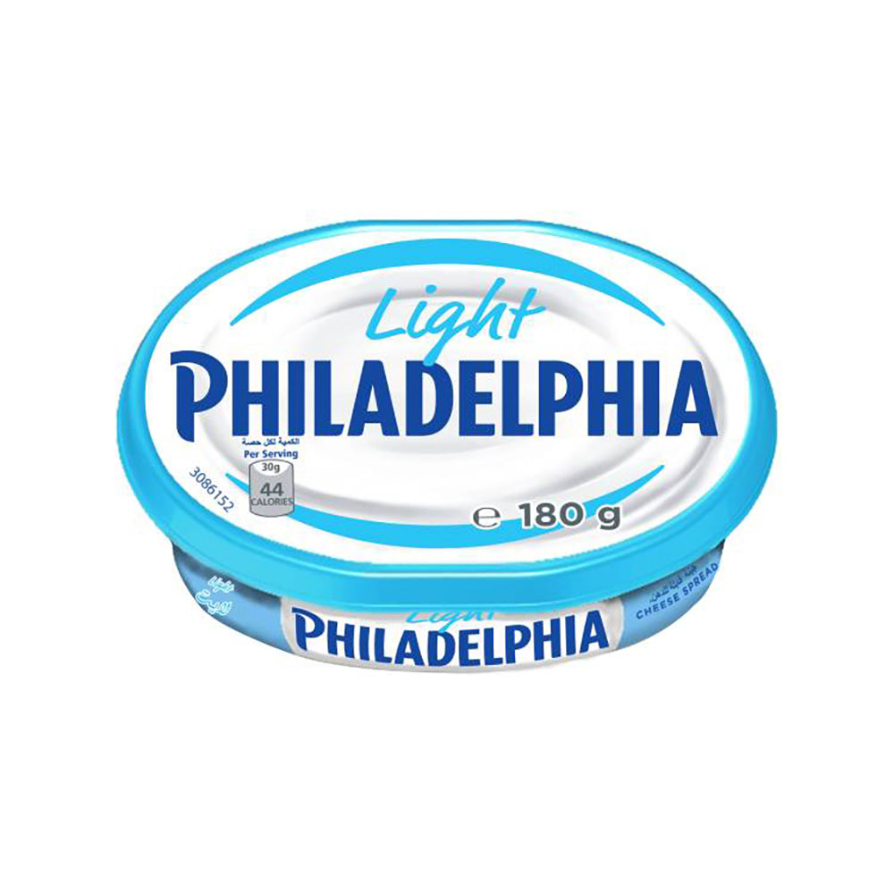 Philadelphia Cream Cheese Light Plain 180G
