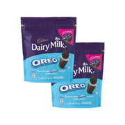 Cadbury Dairy Milk Oreo Chocolate Mini Bag 188Gx2 @ S.Offer