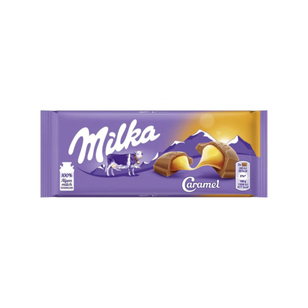 Milka Caramel Milk 100gm