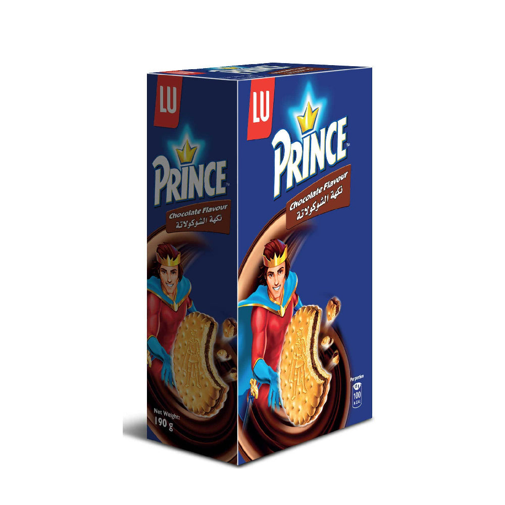 Lu Prince Chocolate Flavour Cookies 190gm