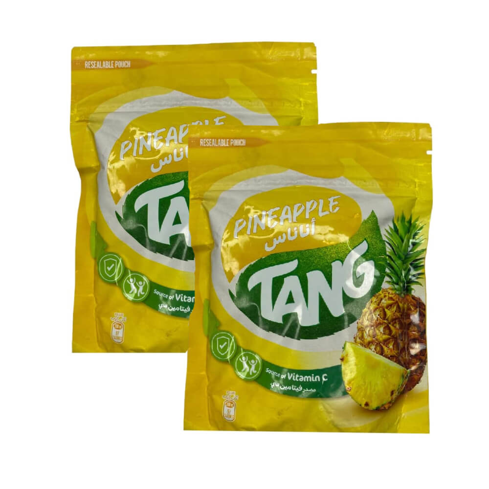 Tang Powder Drink Pineapple Flavor 2x375g