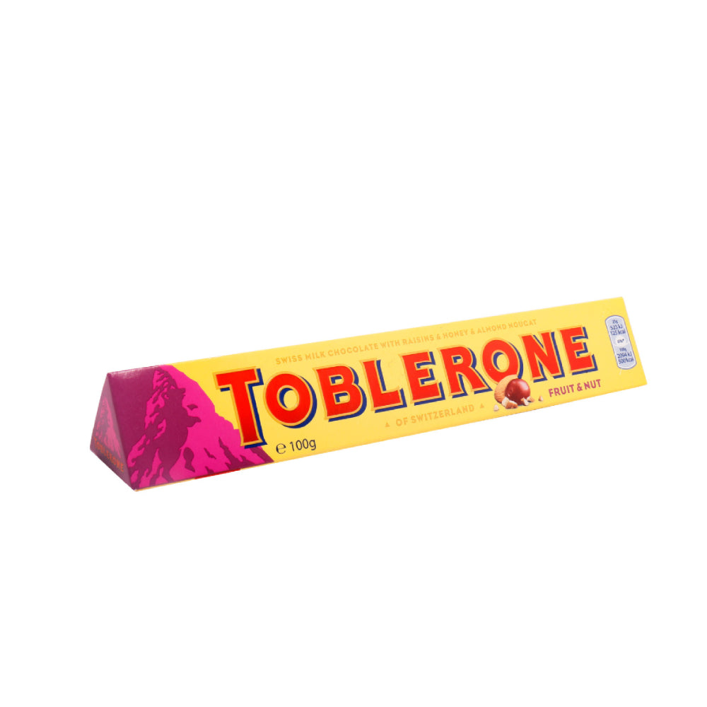 Toblerone Fruits & Nuts Chocolate Bar 100G