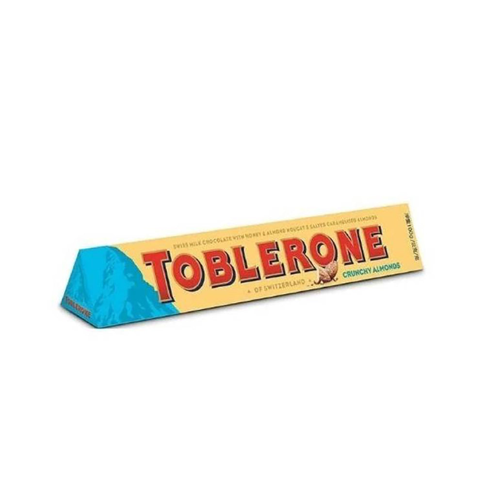 Toblerone Crunchy Almonds Chocolate Bar 100G