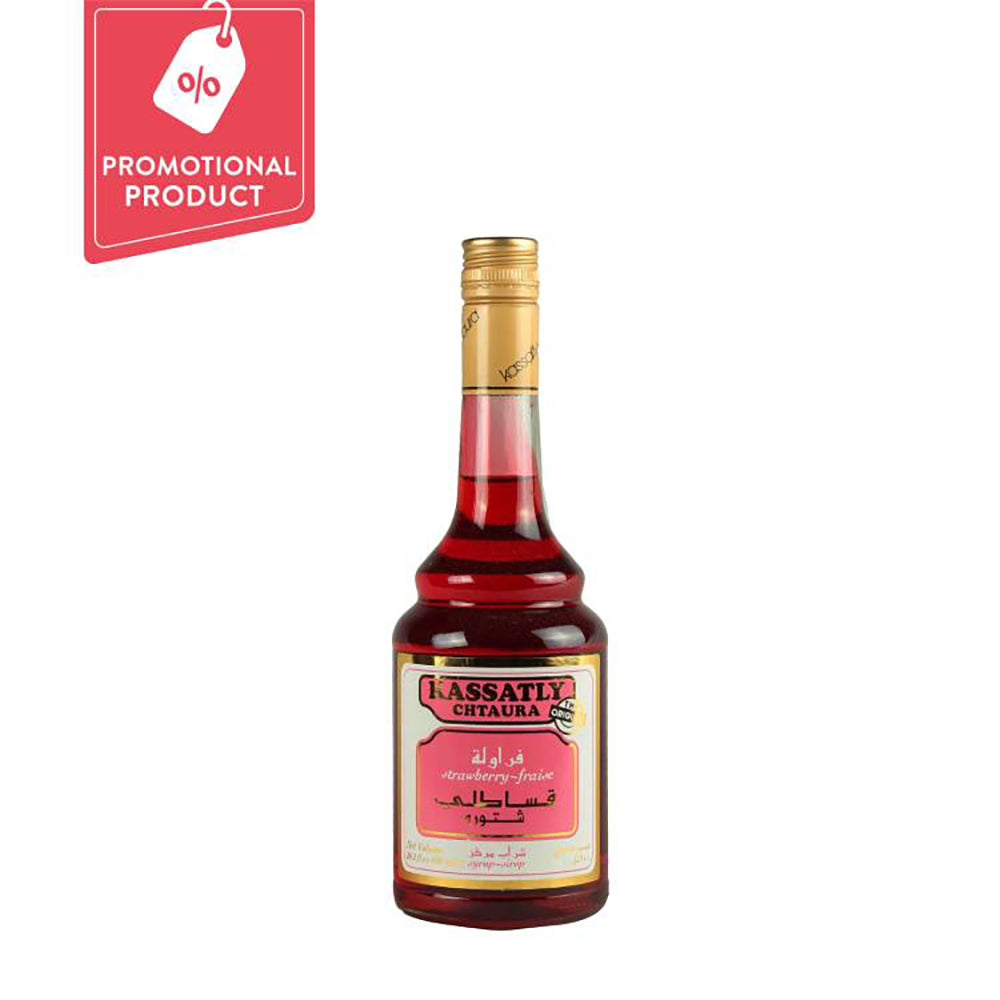 Kassatly Strawberry Syrup 600ml