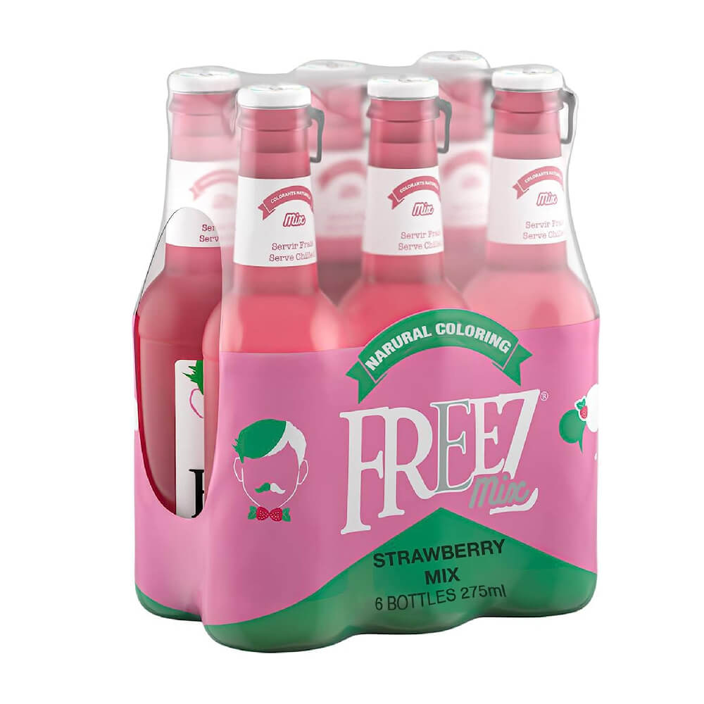 Freez Mix Strawberry Drink 6x275ml