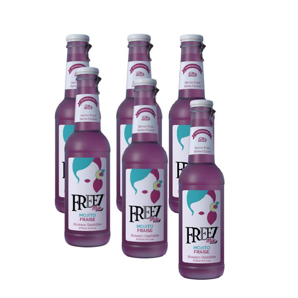 Freez Mojito Fraise 6x275ml