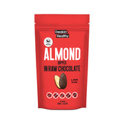 Freakin Healthy Roasted Almond Dipped in Raw Chocolate 100gm