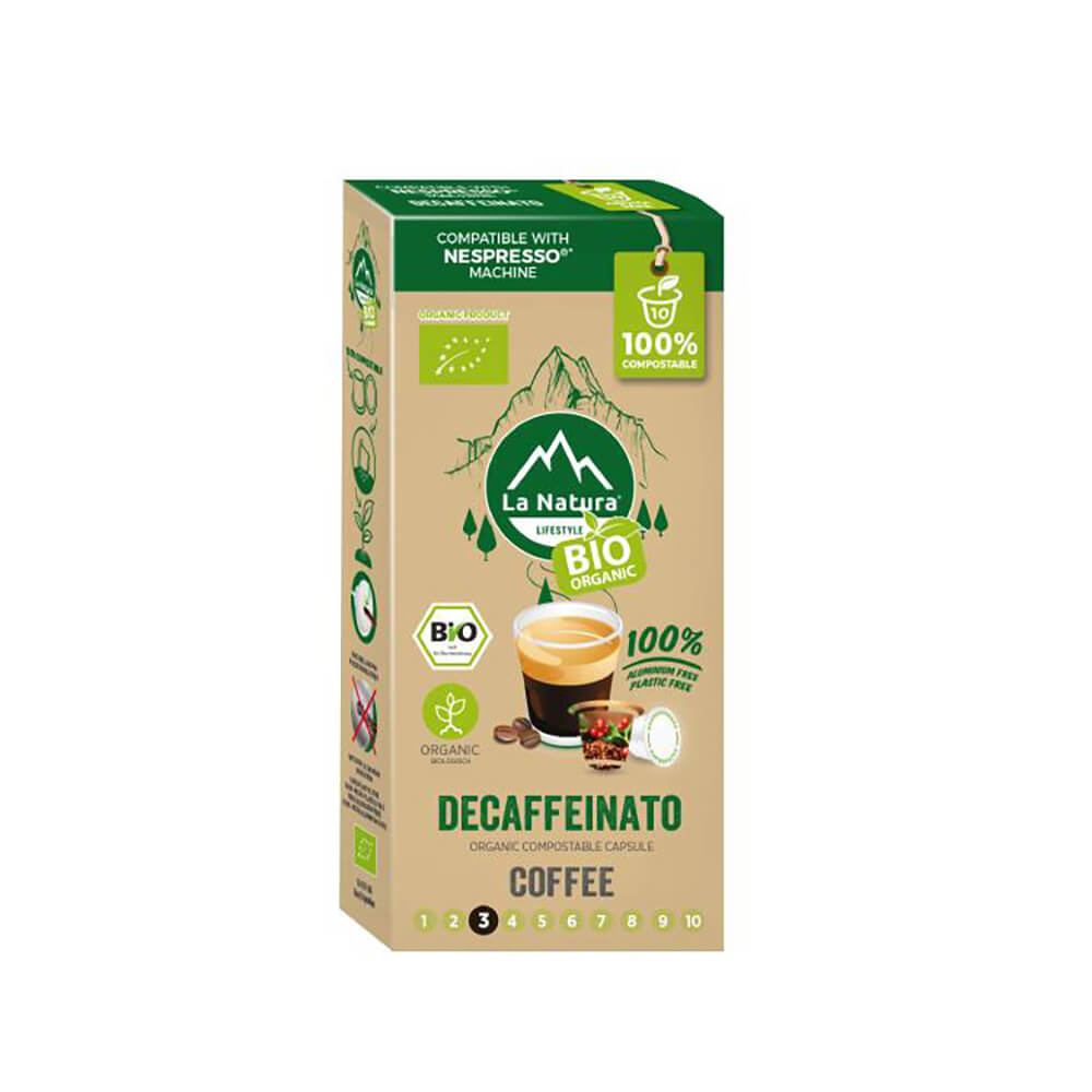 Bio Organic Coffee Decaf Capsules 10s