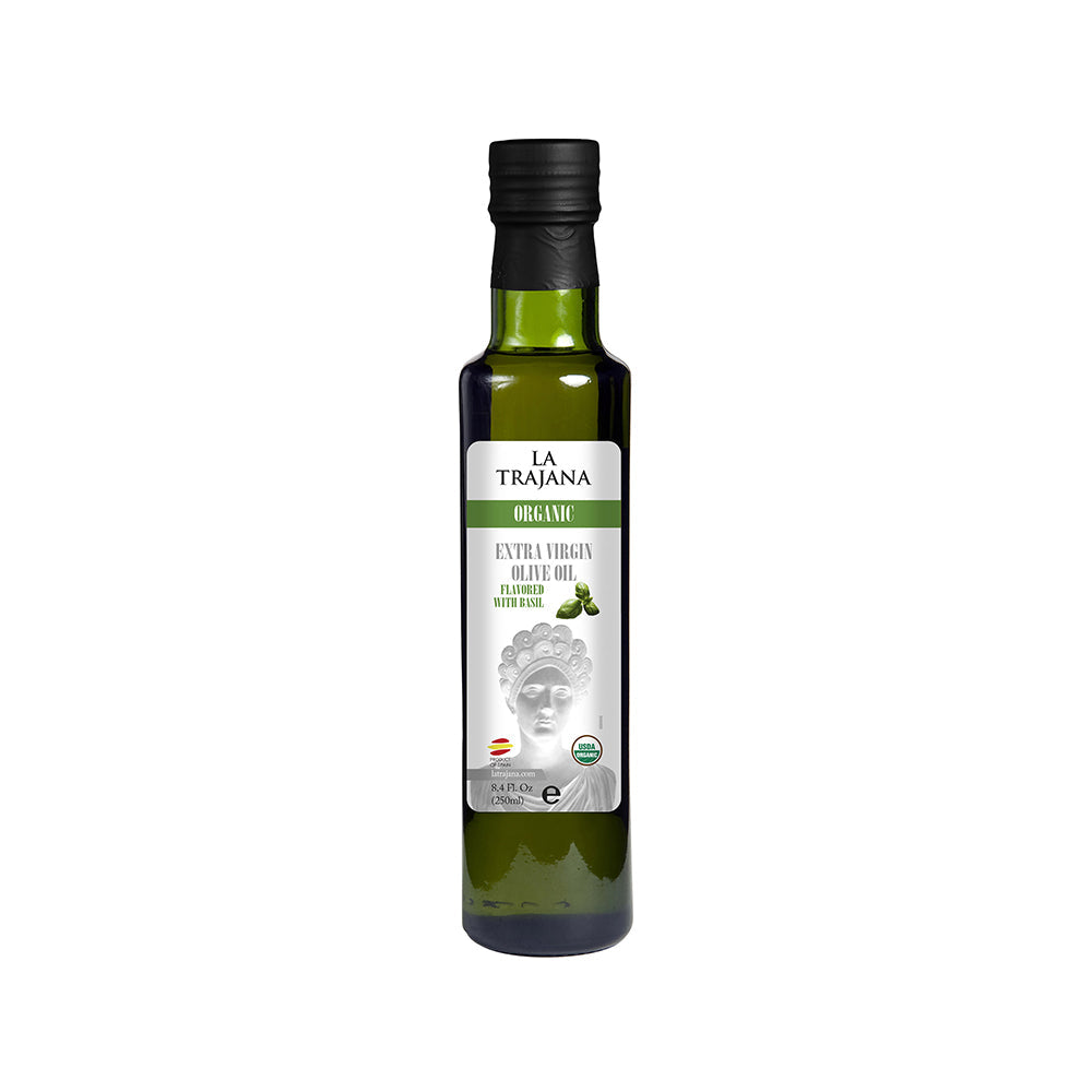 LT Organic Extra Virgin Olive Oil Flavored With Basil 250ml