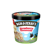 Ben & Jerrys Strawberry Cheesecake & Thick Graham Cracker Swirl Ice Cream 120ml