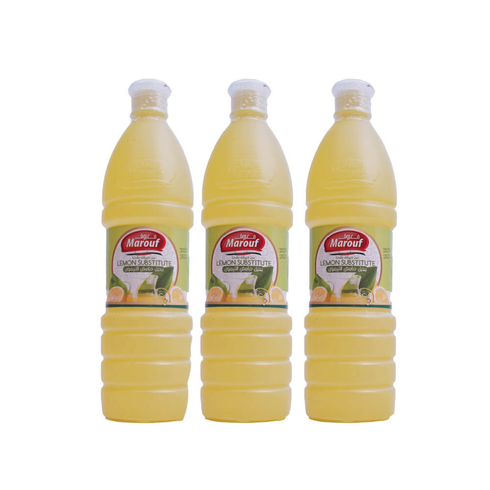 Marouf Lemon Juice Concentrate 3x1L