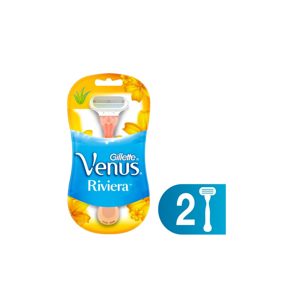 Buy -Gillette Venus Riviera Disposable Razors 2's On The Fresh Market