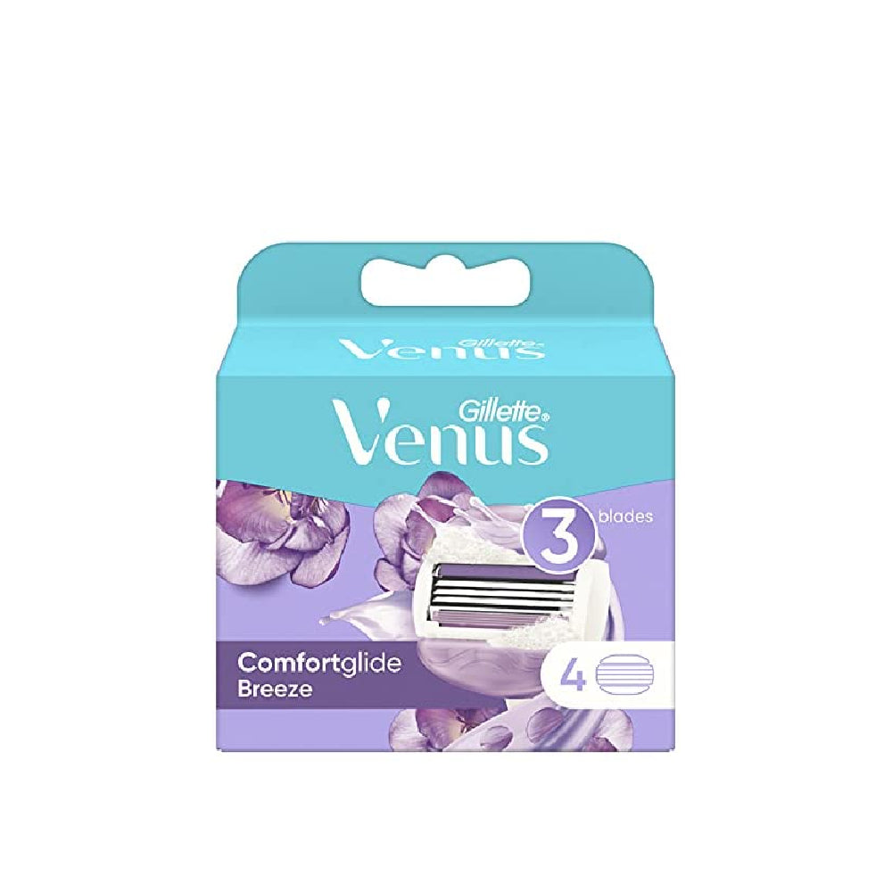 Gillette Venus Breeze Razor Handle + 2 Refill Cartridges