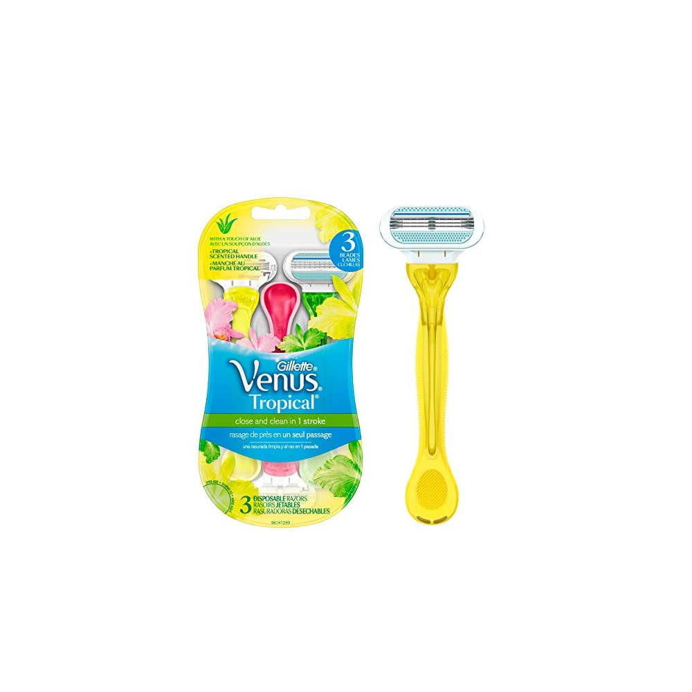 Gillette Venus Tropical Scented Disposable Razor 3's