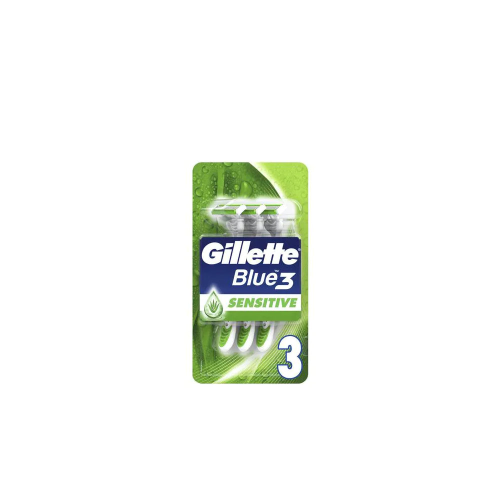 Gillette Blue3 Sensitive Razor 3's