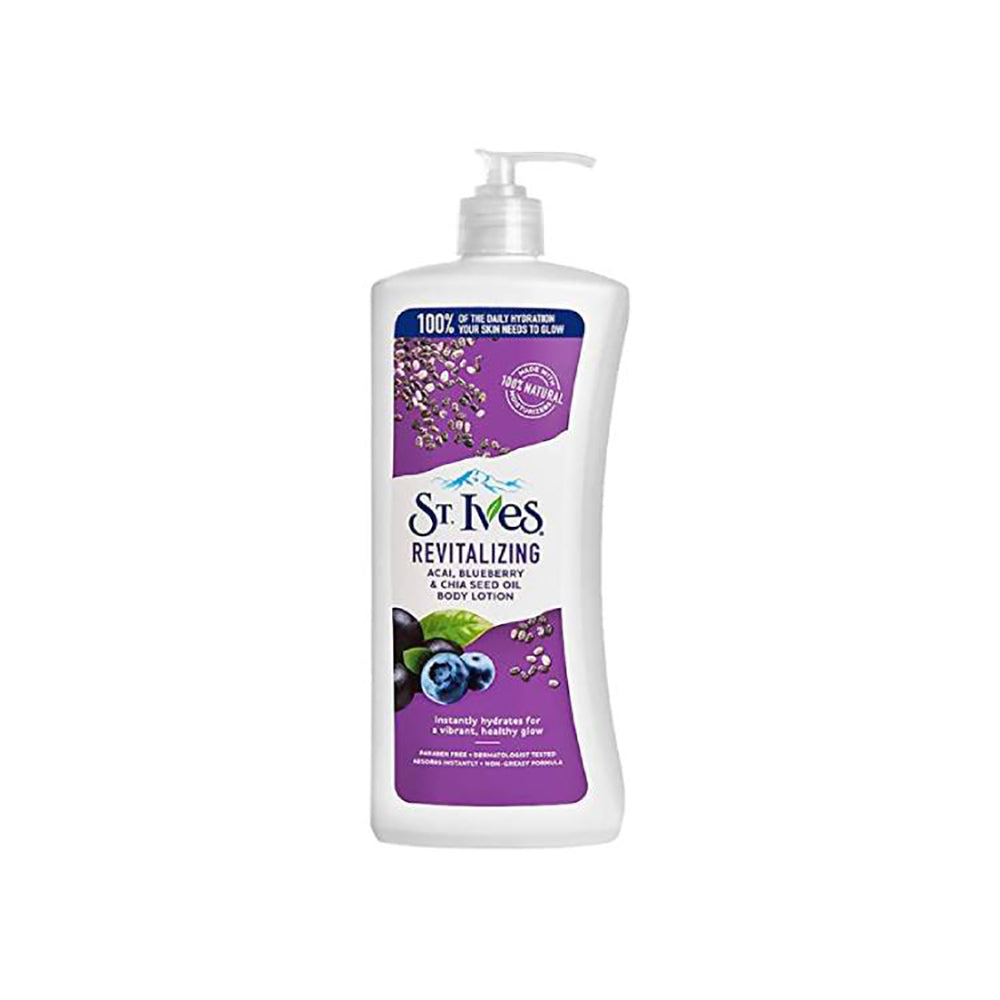 St. Ives BL Rev. Acai Blueberry&ChiaSeedOil 21oz