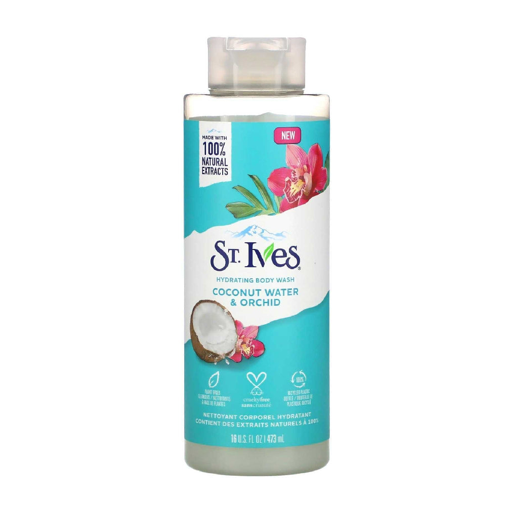 St. Ives Hydrating Body Wash Coconut Water & Orchid 16oz