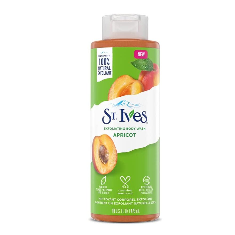 St. Ives Exfoliating Body Wash  Apricot 16oz