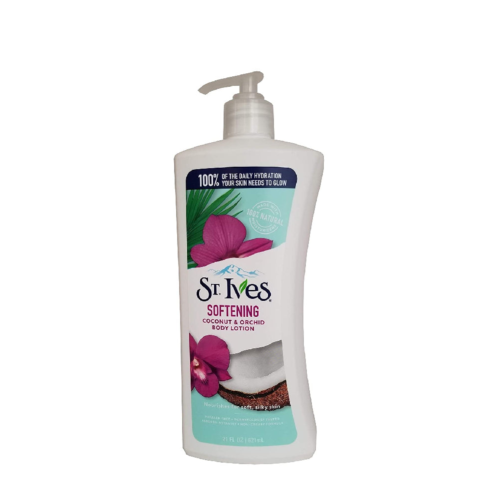 St. Ives Body Lotion Softening Coconut&Orchid 21oz