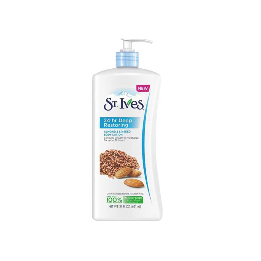 St. Ives Body Lotion Moisture 24H Deep Resto. 21oz