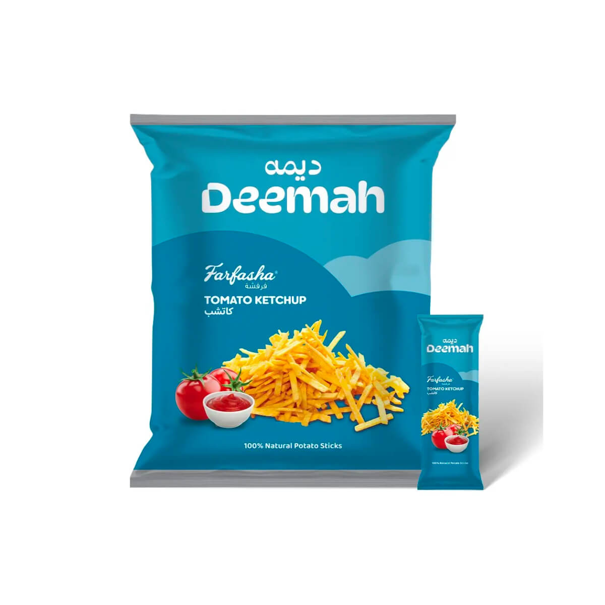 Deemah Farfasha Tomato Ketchup Potato Stick 24x15g
