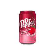 Dr Pepper Strawberries & Cream Carbonated Drink 355ml