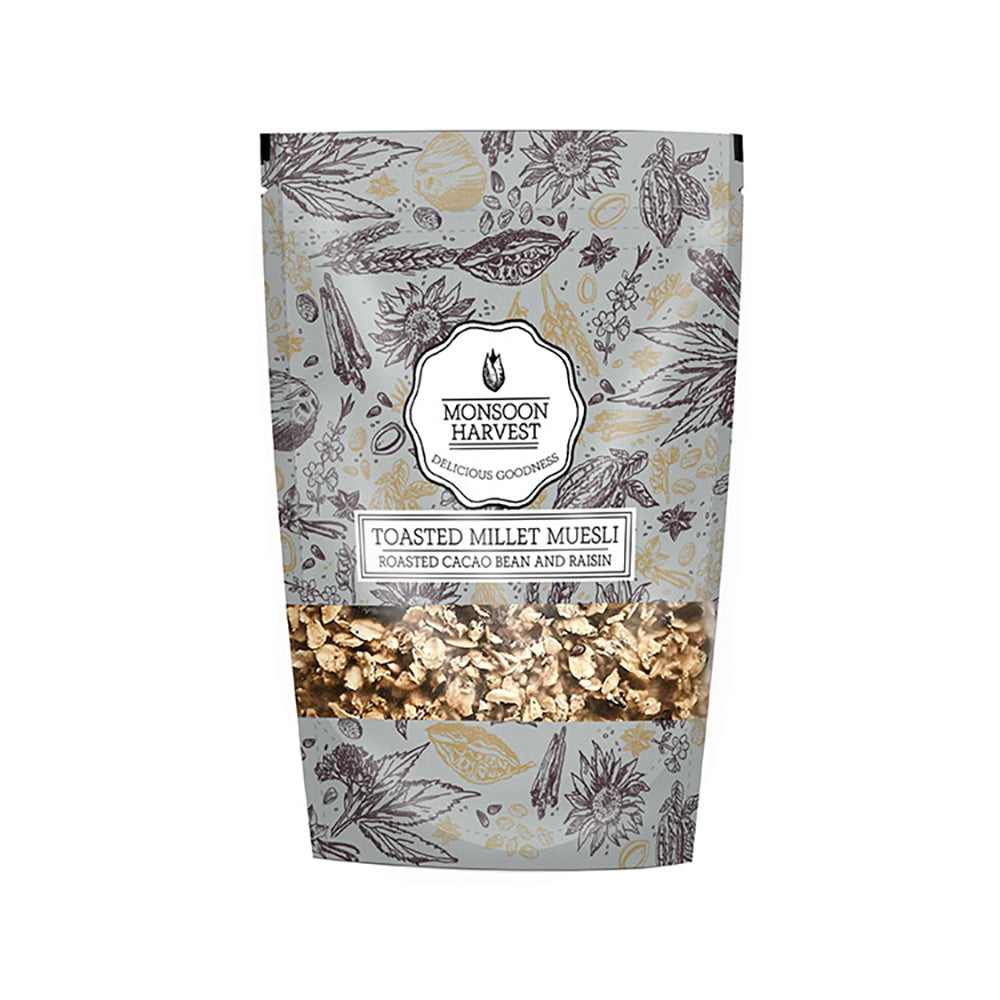 MH Muesli Roasted Cacao Bean & Raisin 250G