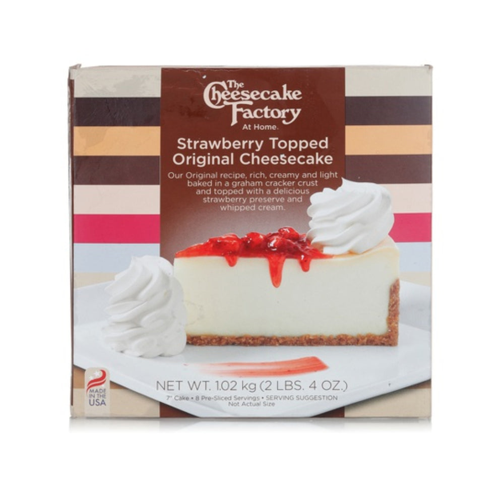 The Cheese Cake Factory Strawberry Topped Cheesecake 1.02kg