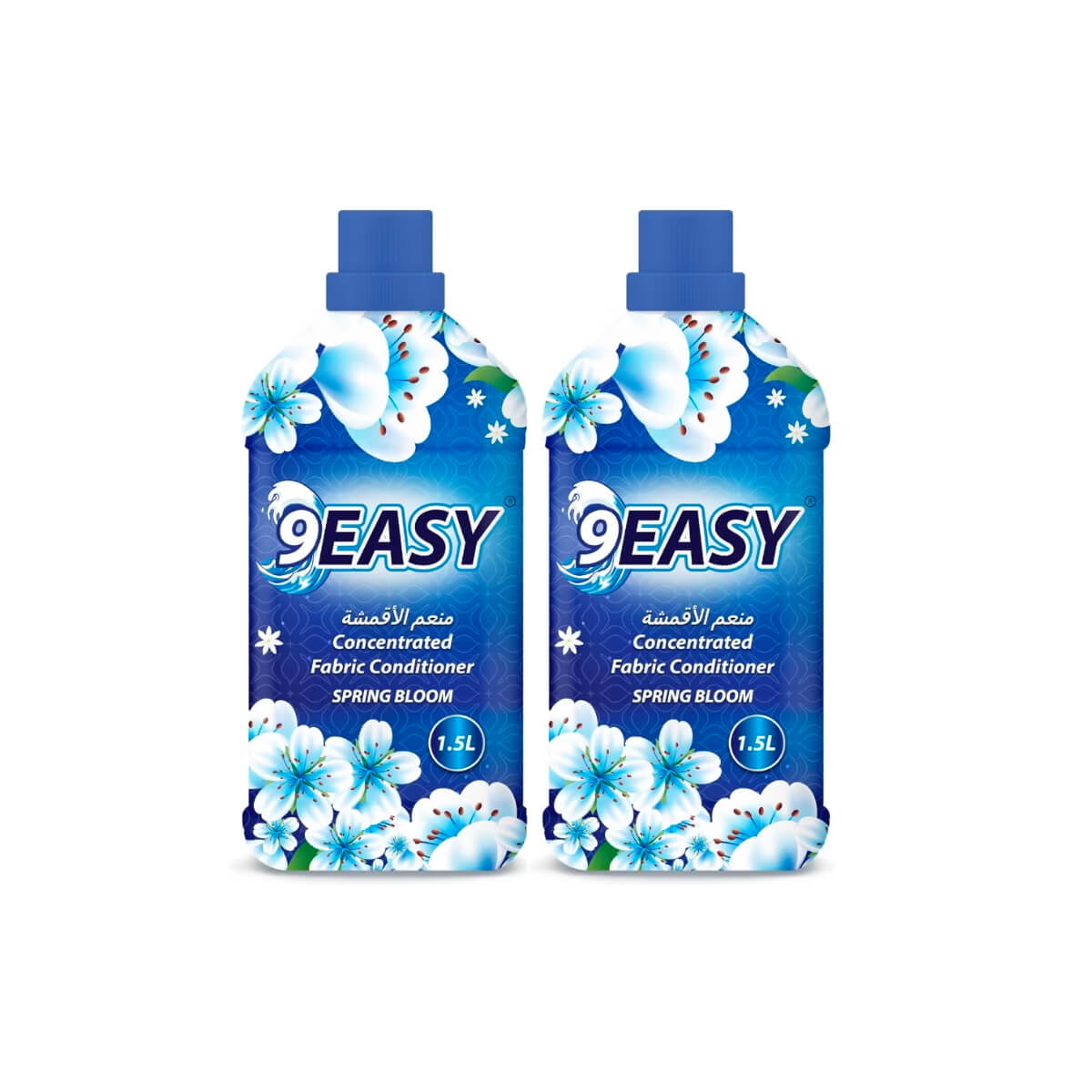 9EASY Spring Bloom Concentrated Fabric Softener 2x1.5L