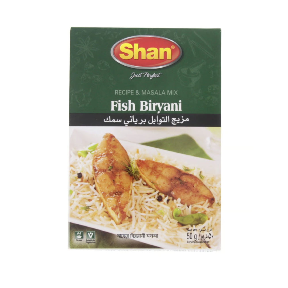 Shan Fish Biryani Masala Mix 50gm