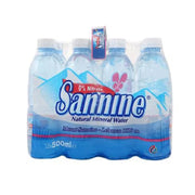 Sannine Natural Mineral Water 6x500ml