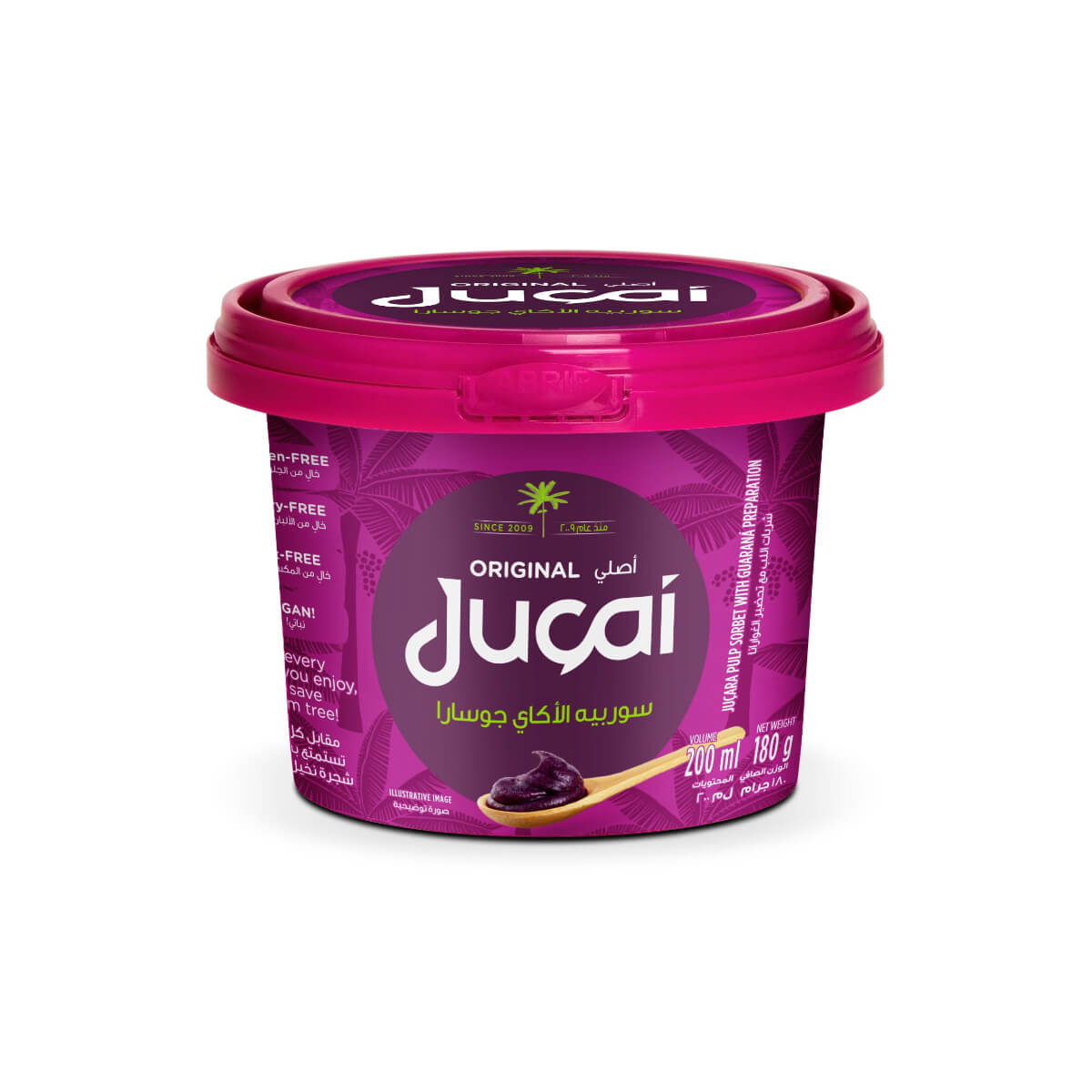 Jucai Original Acai Sorbet 200ml