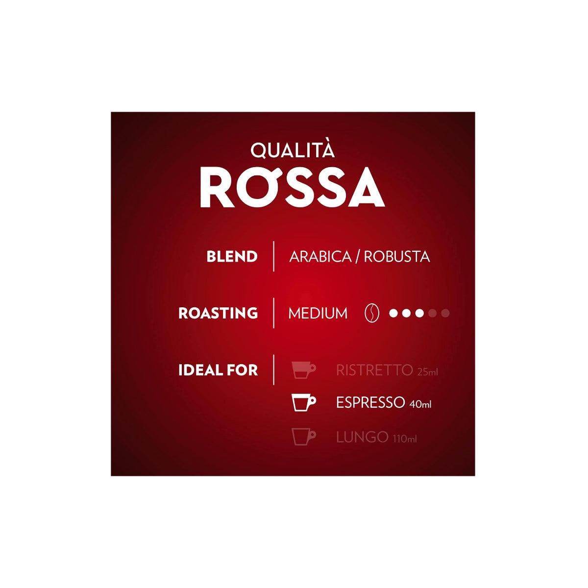 Lavazza Qualita Rossa Coffee Capsule 10 Pieces