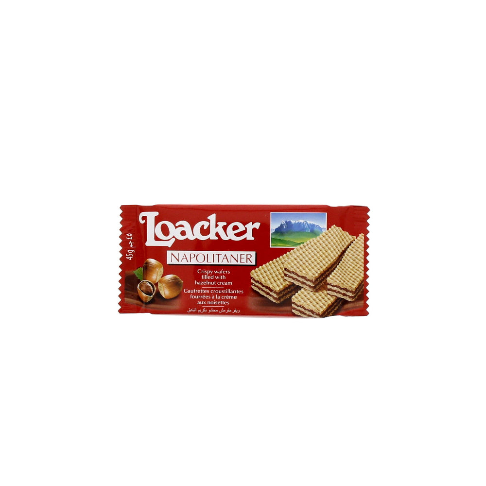 Loacker Napolitaner Wafers 45G