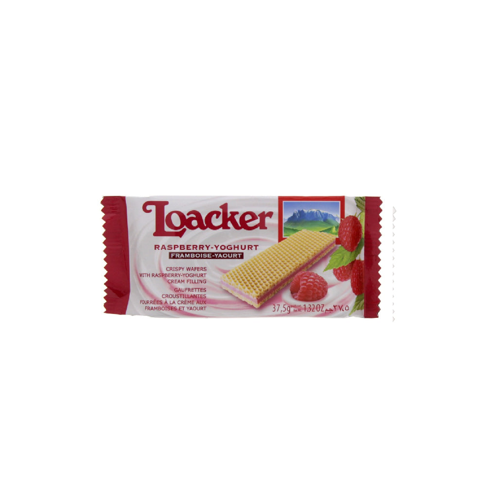 Loacker Raspberry Yoghurt Wafers 37.5G