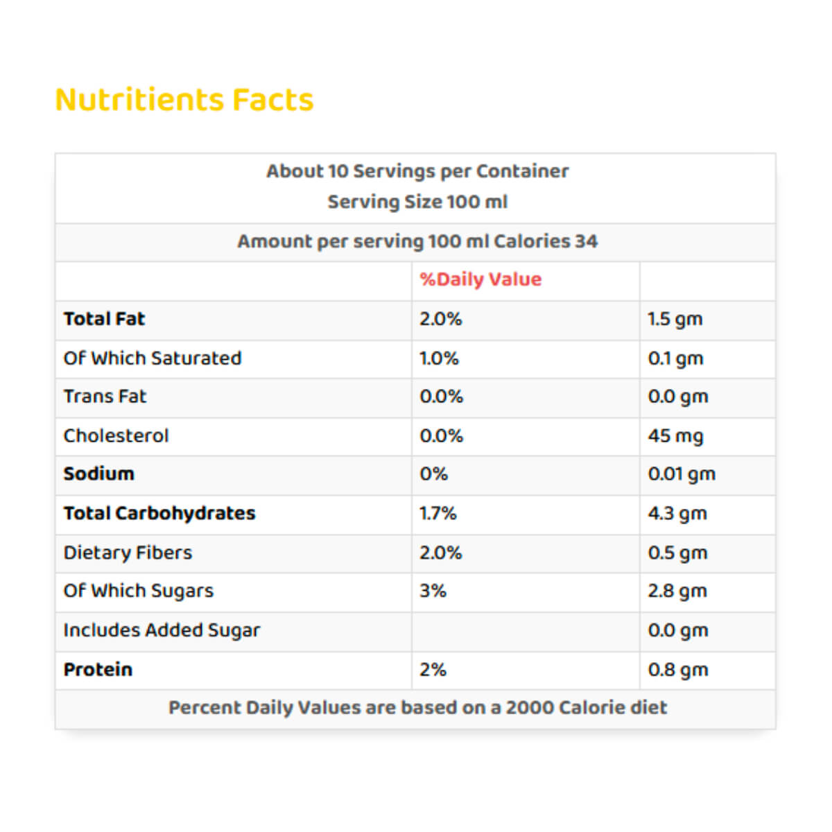 Nada Organic Almond Drink 1L